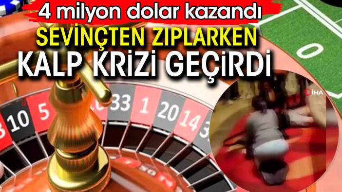 4 milyon dolarlık ödülü kazandı. Sevinçten zıplarken kalp krizi geçirdi