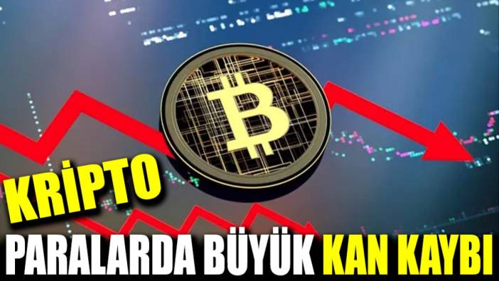 Kripto paralarda büyük kan kaybı