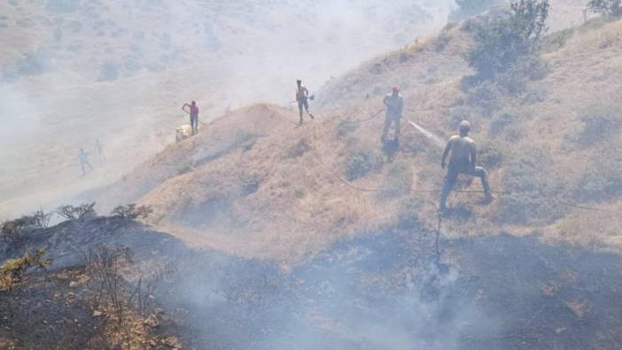 Bingöl’de çıkan orman yangını söndürüldü