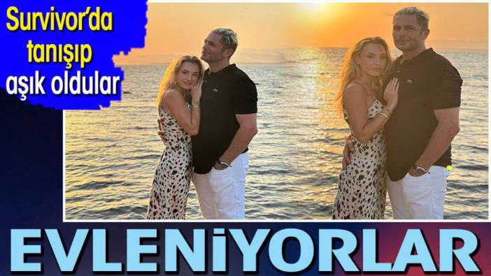 Survivor’da tanışıp aşık oldular! Mert Öcal ve Sude Burcu evleniyor