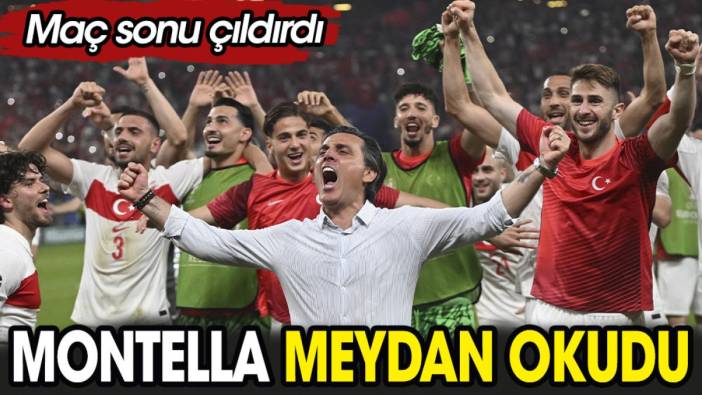 Montella meydan okudu. Maç sonu çıldırdı