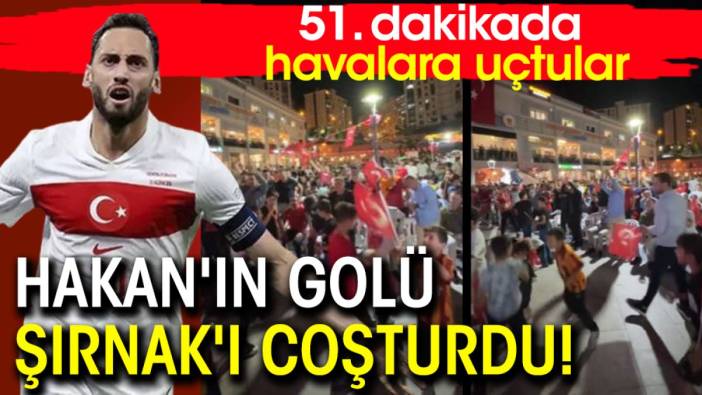 Hakan'ın golü Şırnak'ı coşturdu! 51. dakikada havalara uçtular