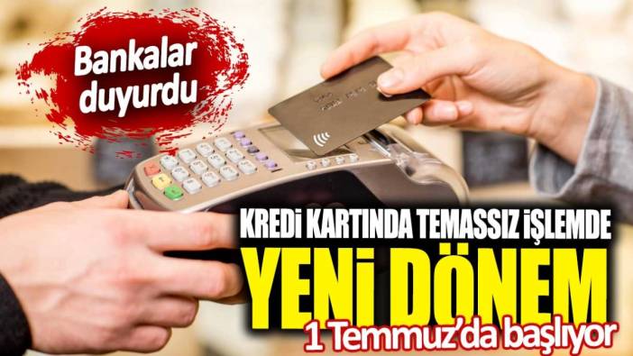 Kredi kartı harcamalarında yeni dönem. Bankalar duyurdu