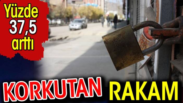 Korkutan rakam. Yüzde 37,5 arttı