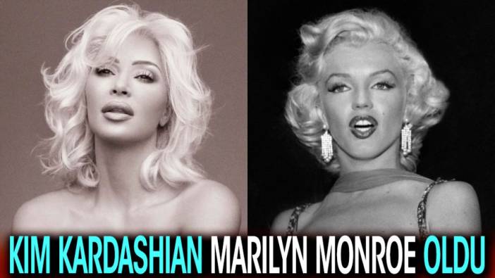 Kim Kardashian, Marilyn Monroe oldu