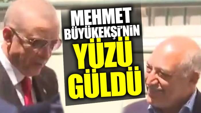 Mehmet Büyükekşi’nin yüzü güldü