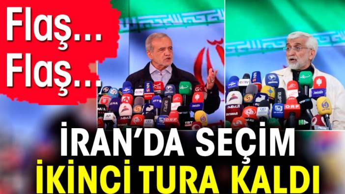 İran'da seçim ikinci tura kaldı