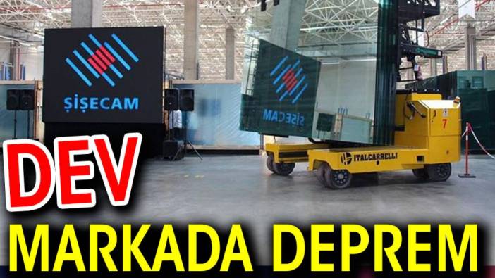 Dev markada deprem