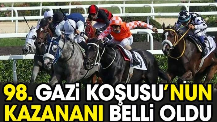 Gazi Koşusu'nun kazananı belli oldu