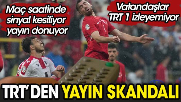 TRT'den naklen yayın skandalı. Türkiye isyanda