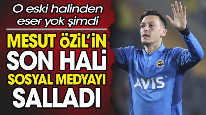 Mesut Özil sosyal medyayı salladı. Öyle bir fotoğraf paylaştı ki