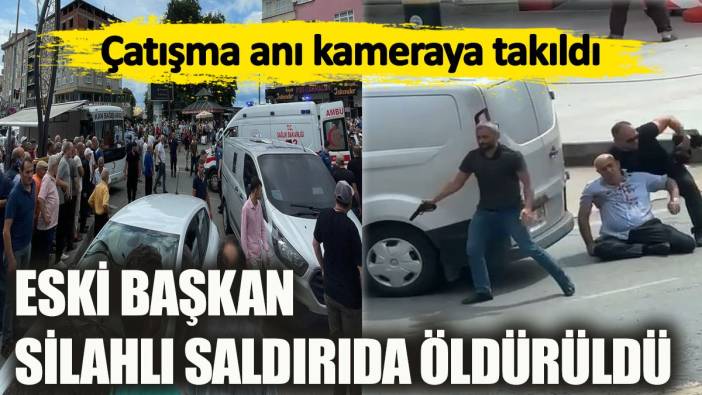 Eski başkan silahlı saldırıda öldürüldü