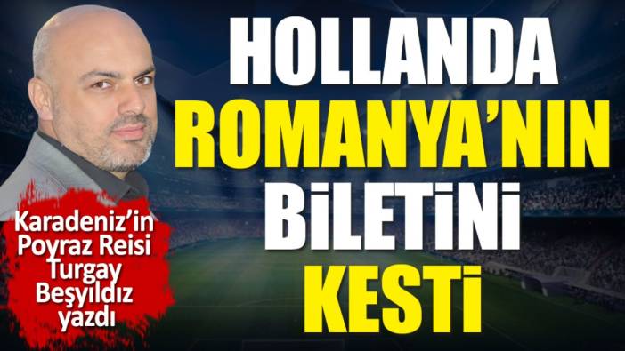 Hollanda Romanya'nın biletini kesti