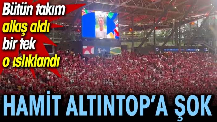 Bütün takım alkış aldı bir tek o ıslıklandı. Hamit Altıntop'a Almanya'da şok