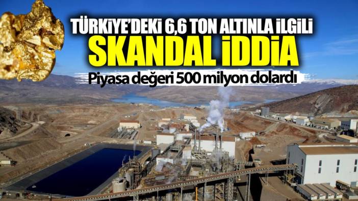 Türkiye’deki 6,6 ton altınla ilgili skandal iddia! Piyasa değeri 500 milyon dolardı