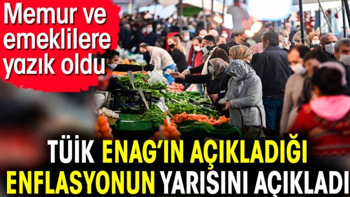 Flaş… Flaş… TÜİK enflasyonu açıkladı