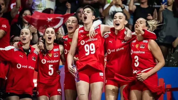 Kadın voleybolcularımızın antrenman görüntüleri viral oldu