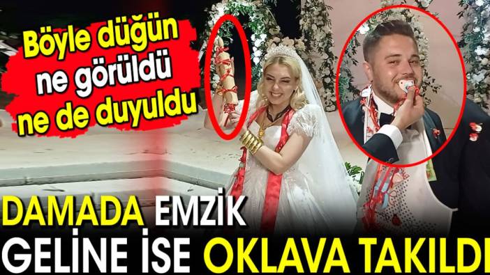 Damada emzik geline oklava takıldı! Böyle düğün ne görüldü ne duyuldu