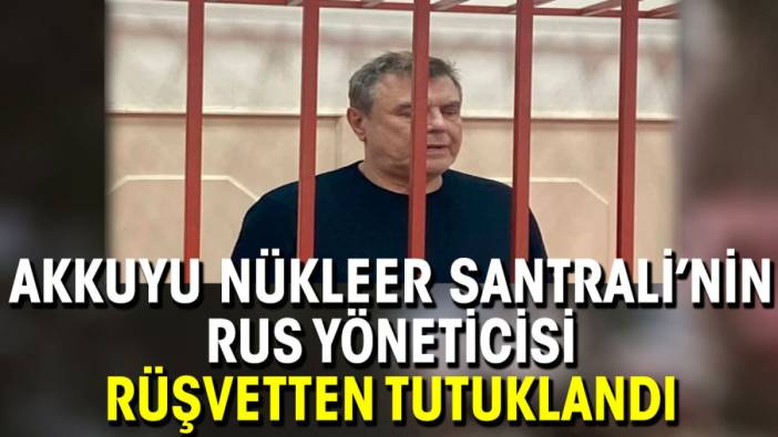 Akkuyu Nükleer Santrali’nin Rus yöneticisi rüşvetten tutuklandı