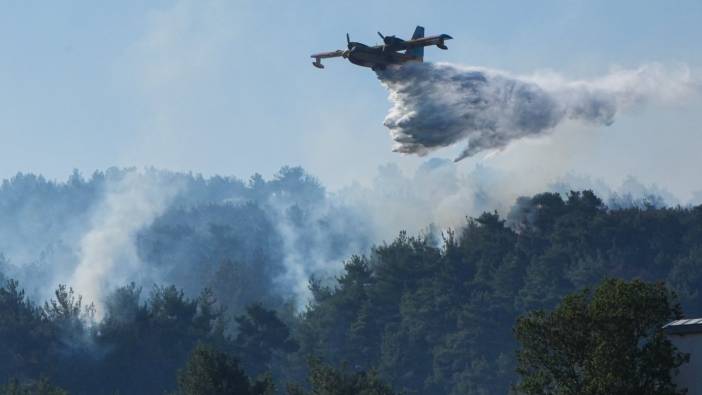 Bornova’daki orman yangını 23 saat sonra kontrol altına alındı