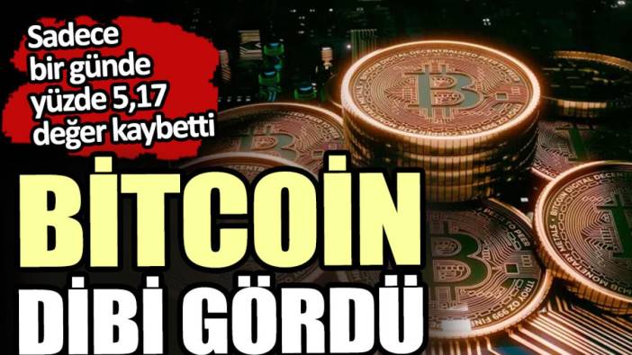 Bitcoin dibi gördü