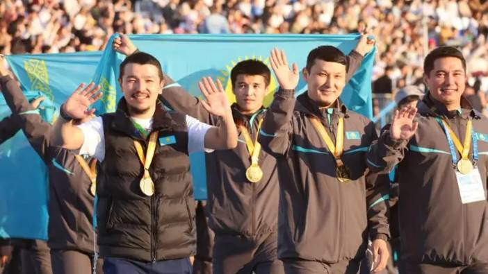 Kazak sporcular tarih yazdı