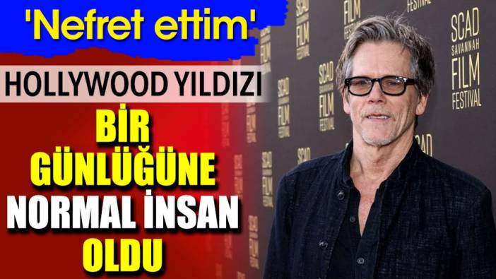 Hollywood yıldızı bir günlüğüne normal insan oldu. 'Nefret ettim'