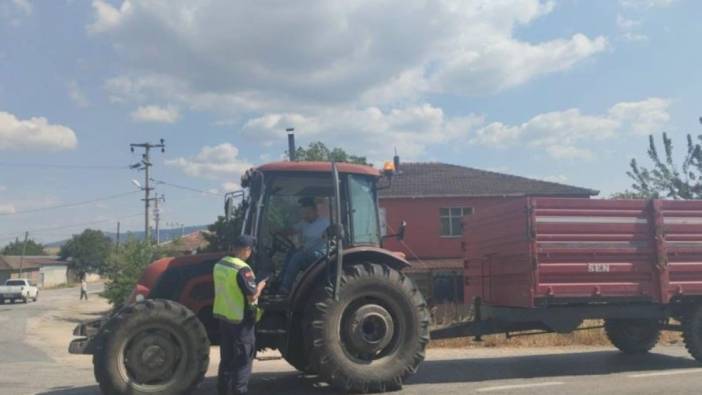 Kırsalda traktör denetimi