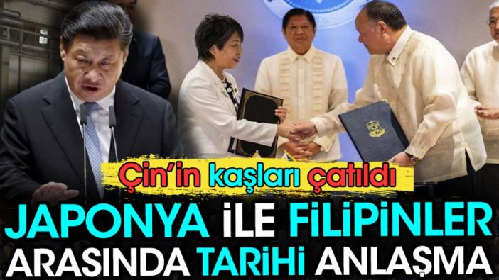 Japonya ile Filipinler arasında tarihi anlaşma. Çin'in kaşları çatıldı