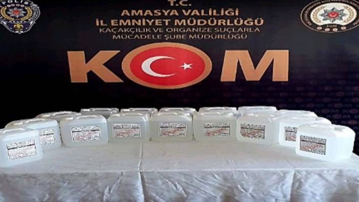 Kargodan çıktı. Tam 80 litre