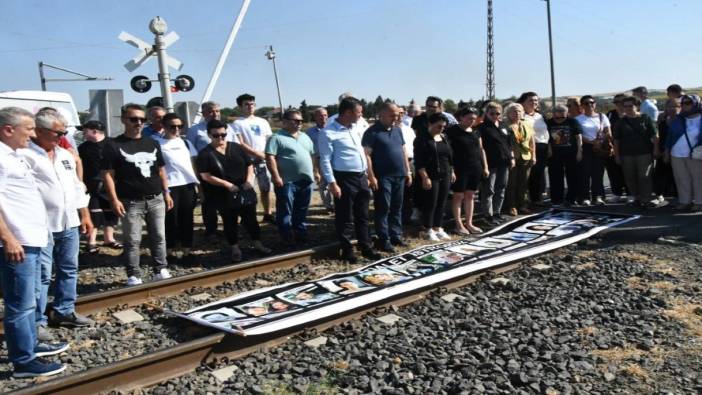 Çorlu tren kazasının 6. yıldönümünde duygu dolu anma töreni