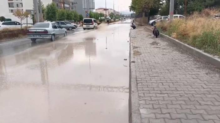 Adıyaman'da sağanak yağmur