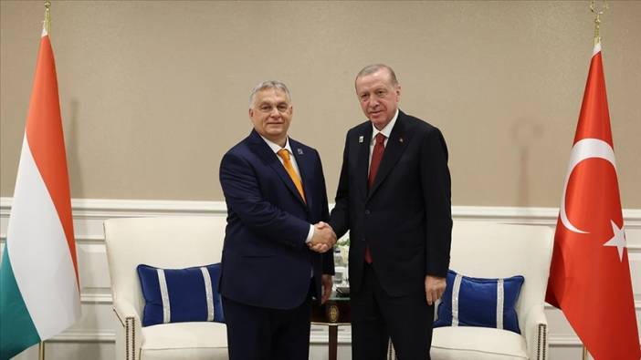 Erdoğan Macaristan Başbakanı Viktor Orban ile görüştü