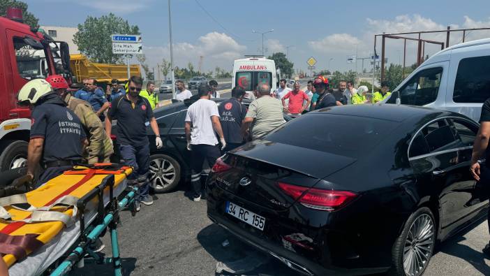 Tuzla'da kaza. 3 yaralı