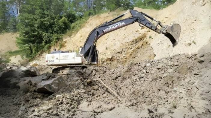 Düzce'de heyelan alarmı