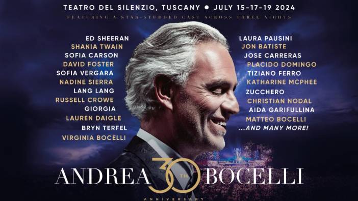 Bocelli heyecanlandıran müjdeyi verdi