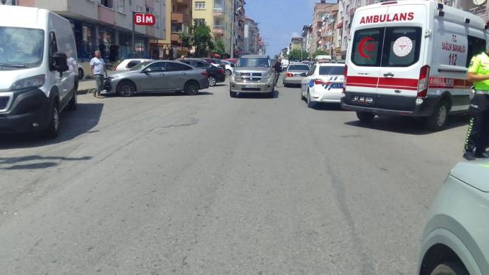 Ereğli'de trafik kazası:1 yaralı (13 Temmuz 2024)