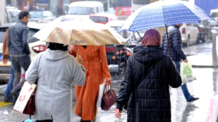 Meteoroloji'den 3 il için sağanak uyarısı