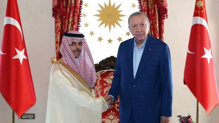 Erdoğan Suudi Arabistan Dışişleri Bakanı ile görüştü