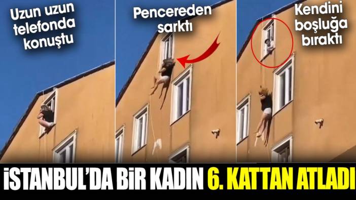 İstanbul’da bir kadın 6. kattan atladı