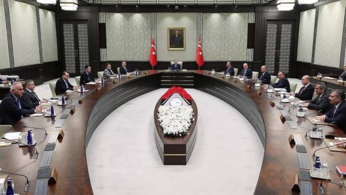 Kabine Cumhurbaşkanı Erdoğan öncülüğünde toplandı