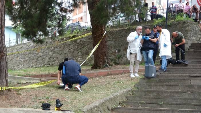 Ordu'da bir kişi parkta başından vuruldu