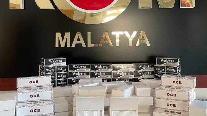 Malatya'da ele geçirildi. Tam 74 bin 400 adet