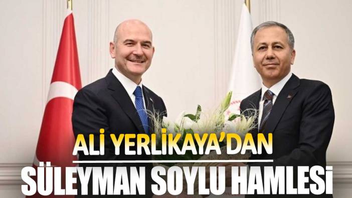 Ali Yerlikaya’dan Süleyman Soylu hamlesi