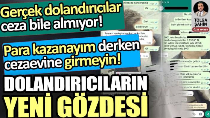 Para kazanayım derken cezaevine girmeyin, gerçek dolandırıcılar ceza bile almıyor