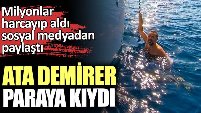 Ata Demirer paraya kıydı. Milyonlar harcayıp aldı sosyal medyadan paylaştı