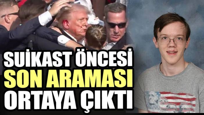 Trump’ın suikastçısının son araması ortaya çıktı