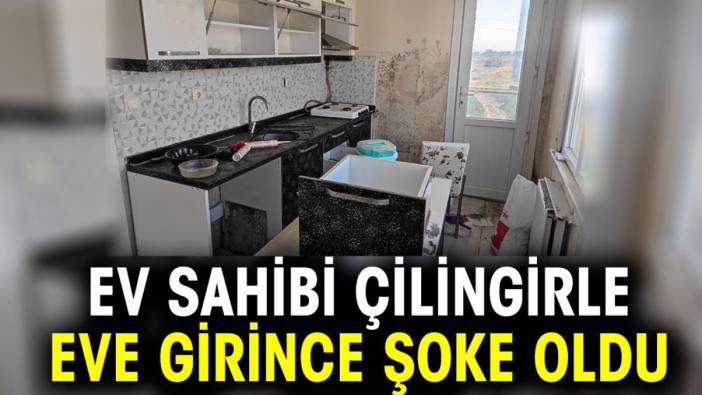 Ev sahibi çilingirle eve girince şoke oldu