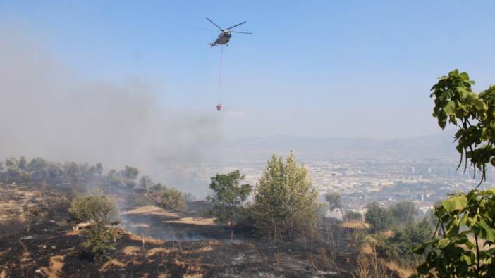 Aydın'daki yangın kontrol altına alındı. 19 er dumandan etkilendi
