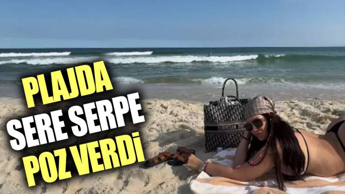 Wanda Nara plajda sere serpe poz verdi